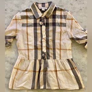 Burberry Blouse for 4-5yrs old